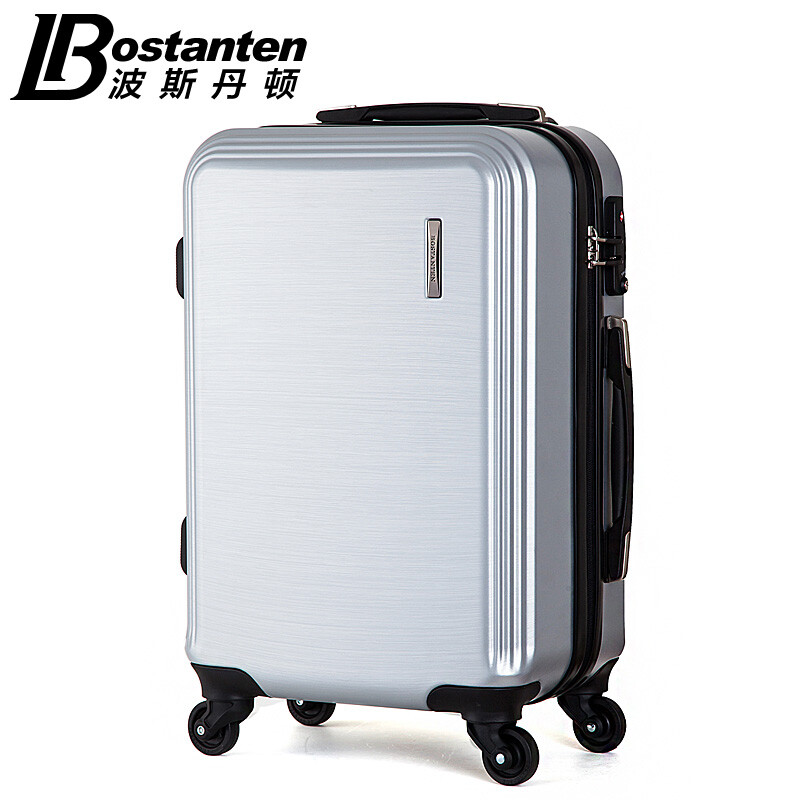 波斯丹頓萬向輪男女士拉桿箱韓國旅行箱行李箱2024寸密碼箱登機箱B64406 深灰色 24寸